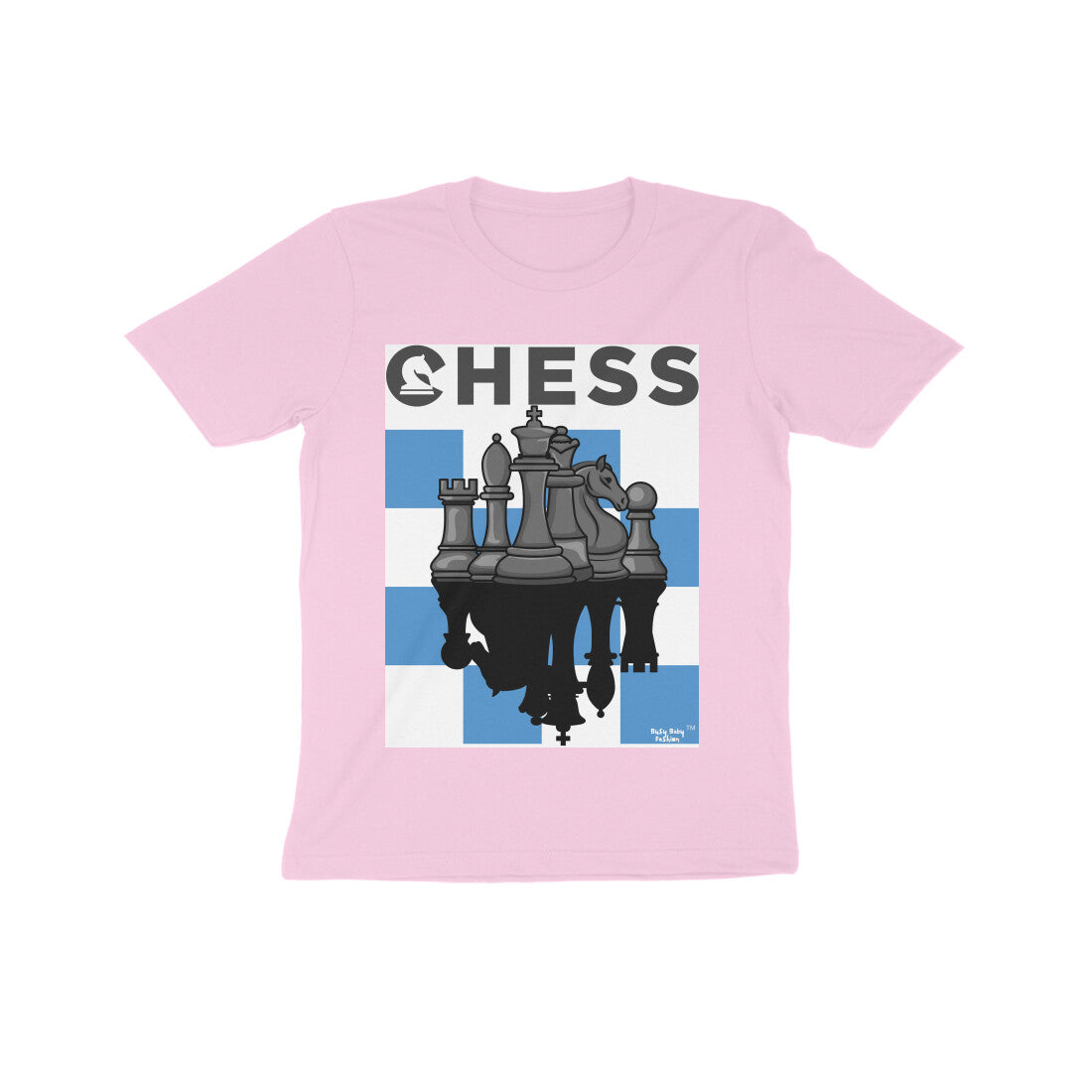 Chess- Round neck short sleeves 6 to 14 years