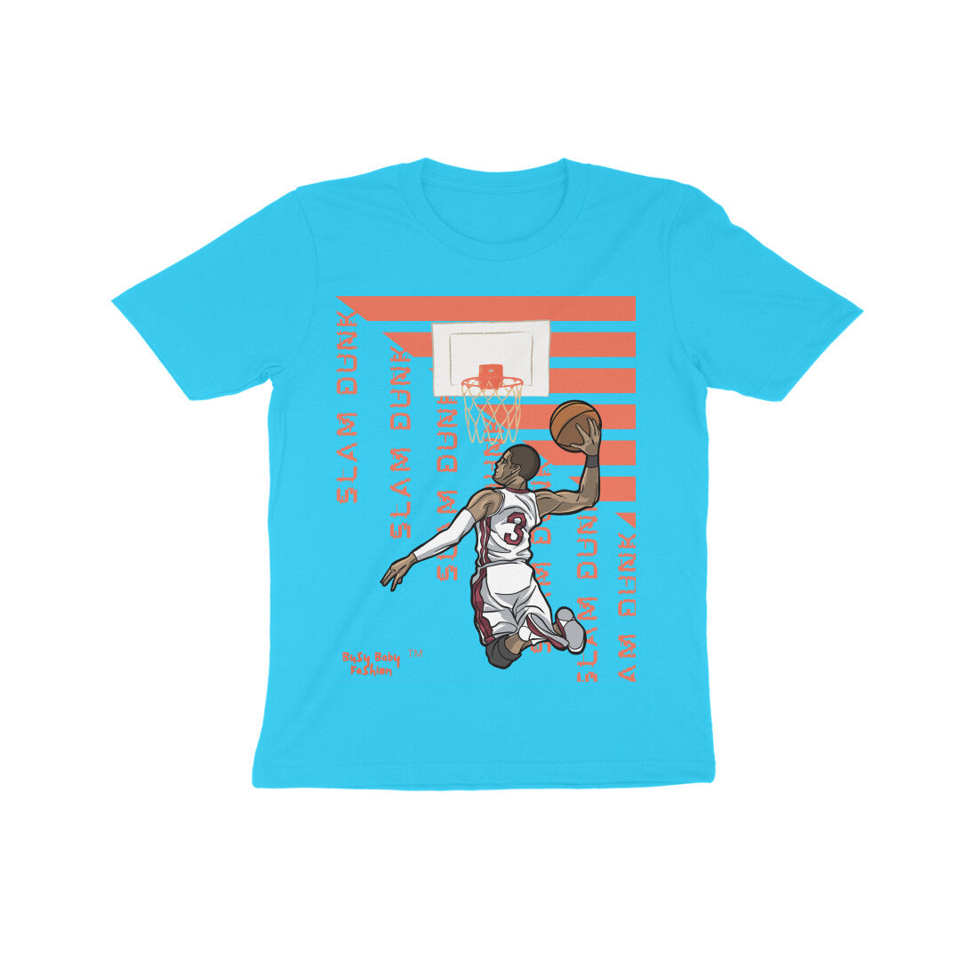 Slam Dunk- Round neck Short sleeves T-shirt - 7 to 14 years