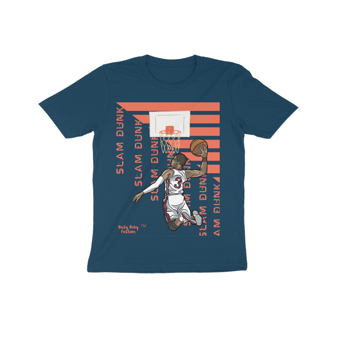 Slam Dunk- Round neck Short sleeves T-shirt - 7 to 14 years