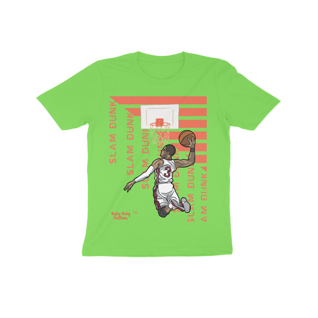 Slam Dunk- Round neck Short sleeves T-shirt - 7 to 14 years