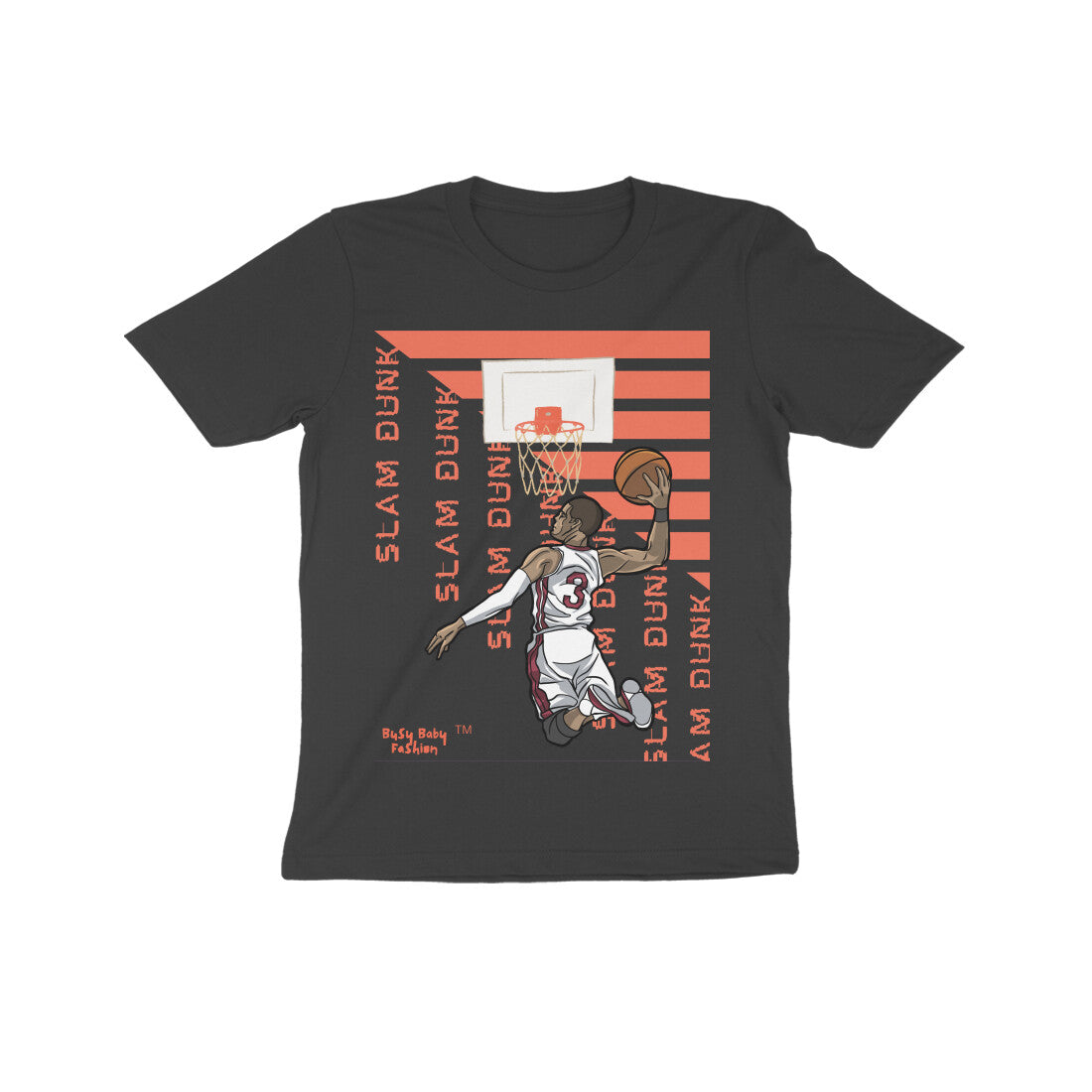 Slam Dunk- Round neck Short sleeves T-shirt - 7 to 14 years
