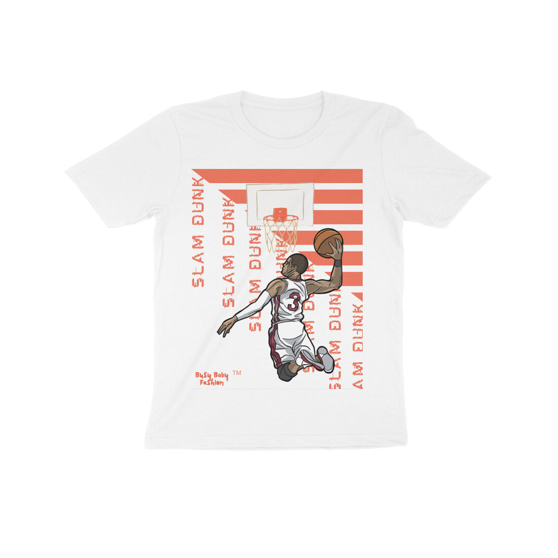 Slam Dunk- Round neck Short sleeves T-shirt - 7 to 14 years