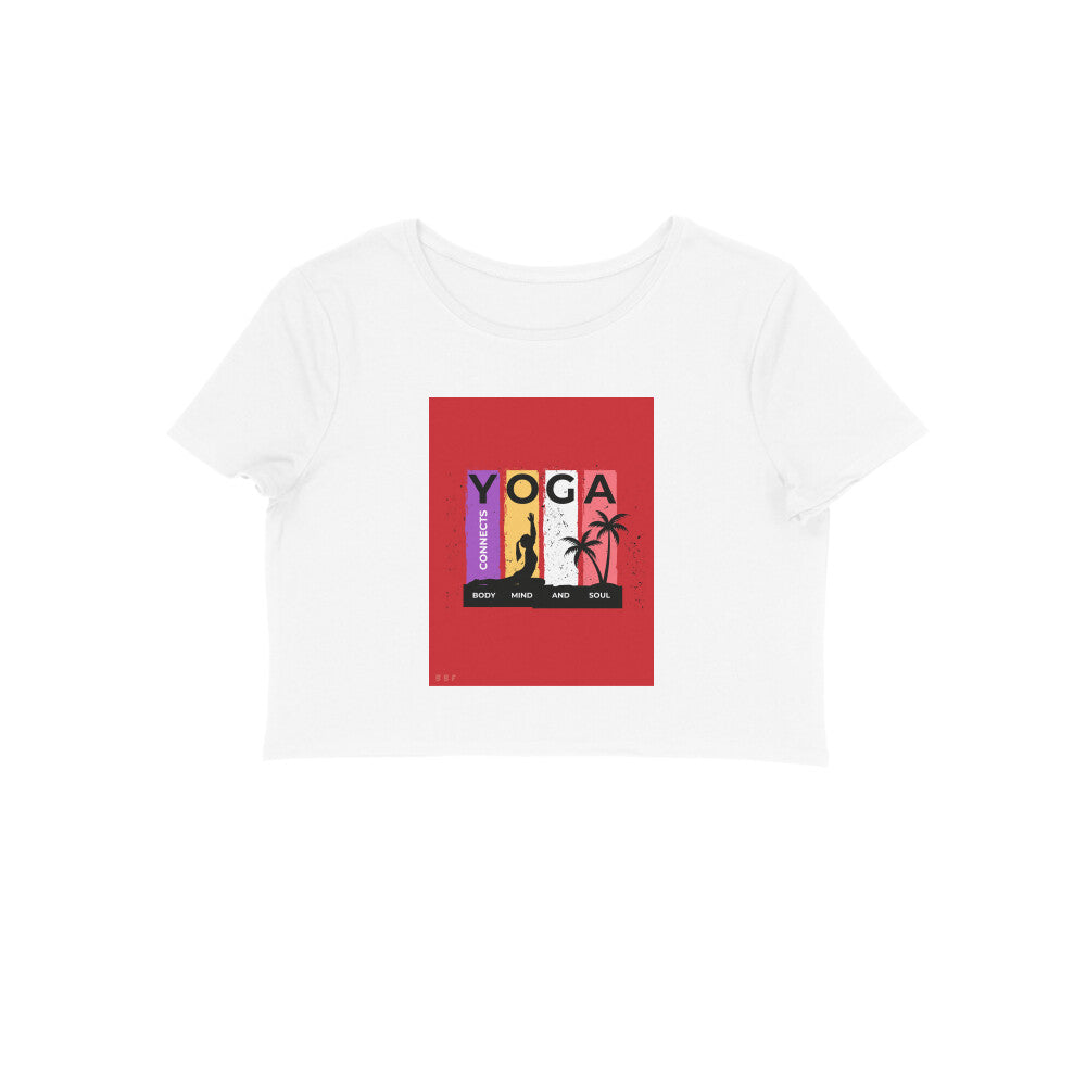 Yoga- Girls cotton crop top