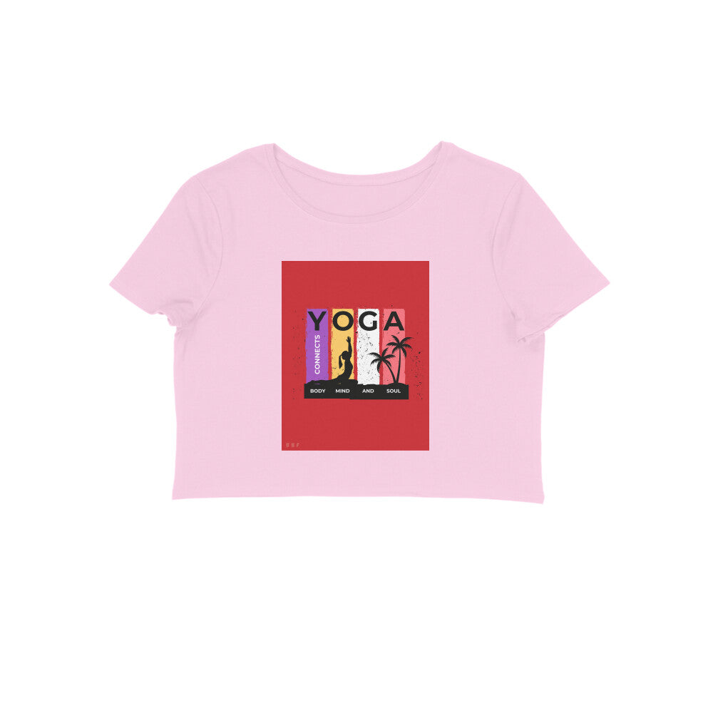 Yoga- Girls cotton crop top