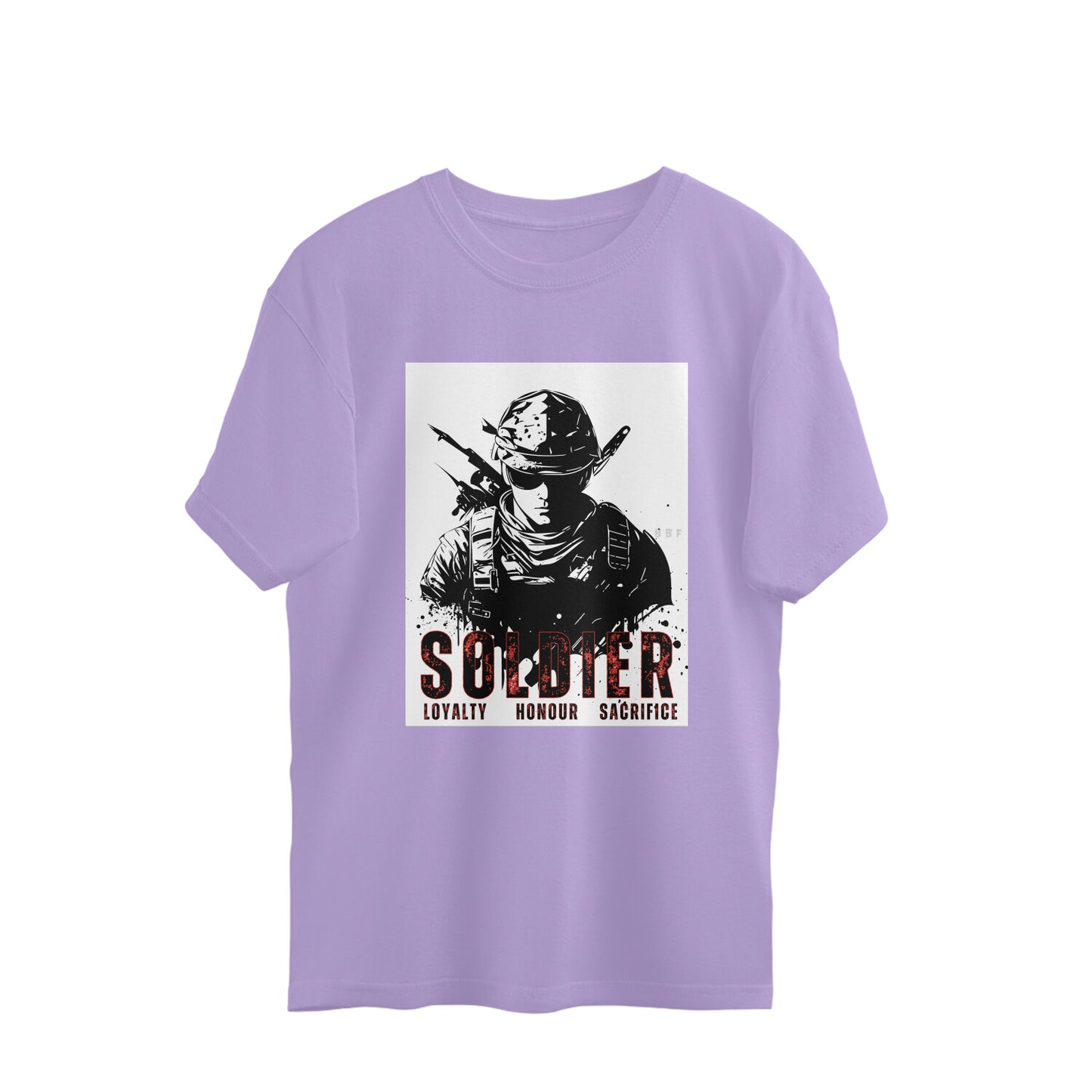 Soldier Mens Premium oversized cotton T-shirt