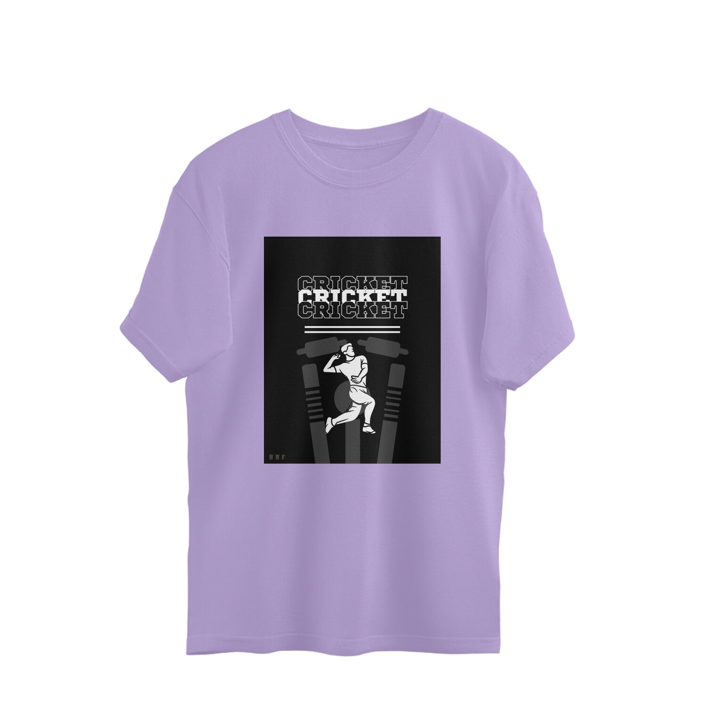 Cricket-Mens Premium oversized cotton T-shirt