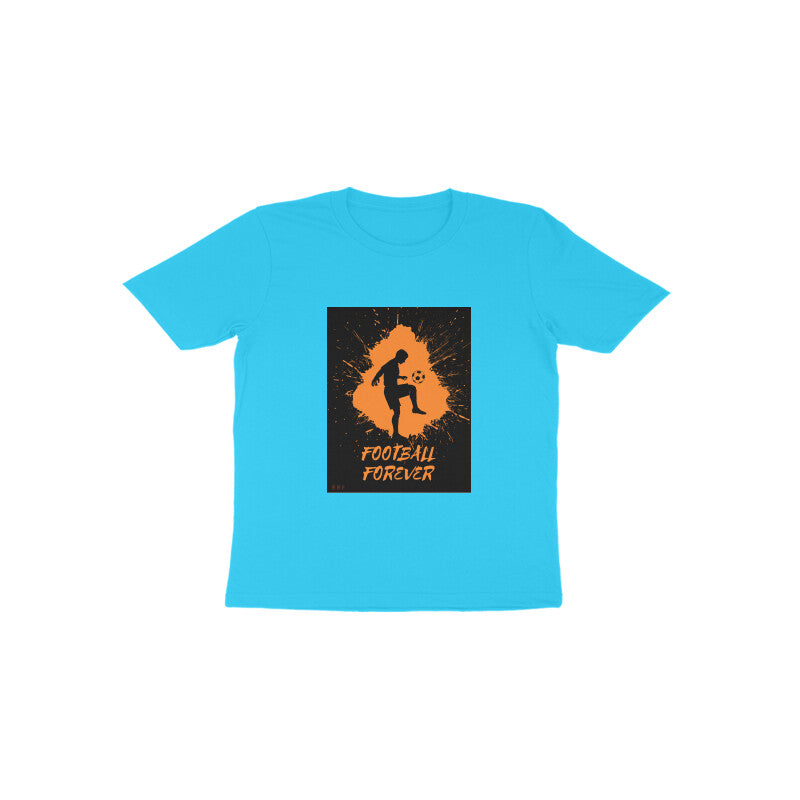 Football Fever-Kids round neck short sleeves cotton T-shirt (1-6 years)
