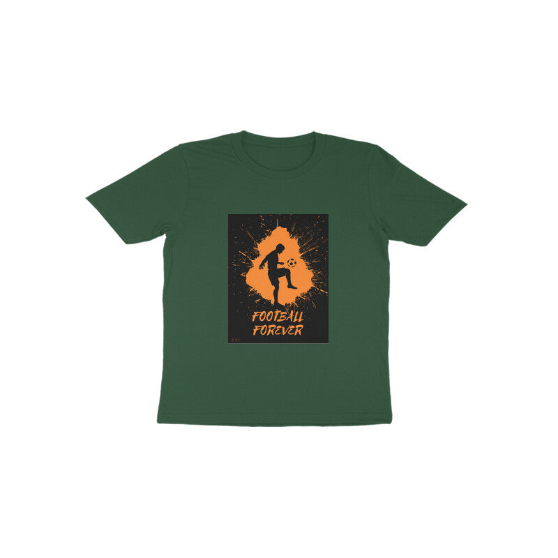 Football Fever-Kids round neck short sleeves cotton T-shirt (1-6 years)