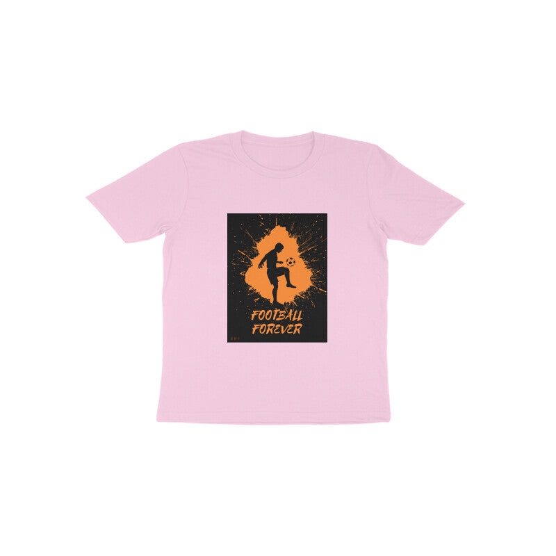 Football Fever-Kids round neck short sleeves cotton T-shirt (1-6 years)