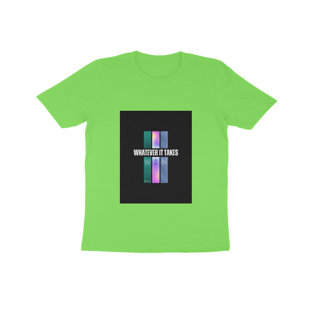 Win Kids round neck short sleeves cotton T-shirt (7-14 years)