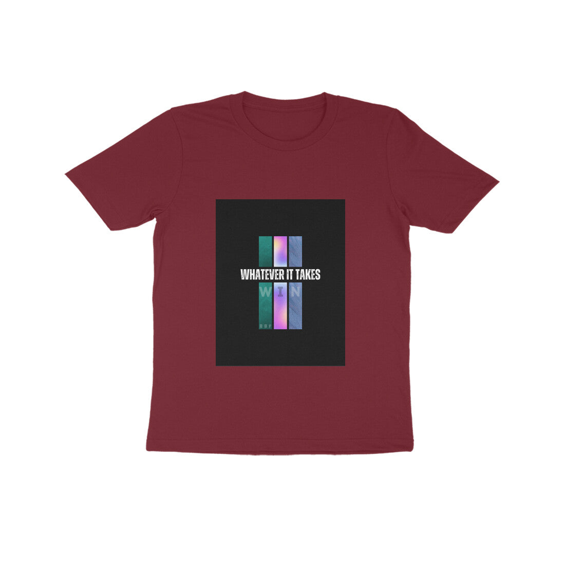 Win Kids round neck short sleeves cotton T-shirt (7-14 years)