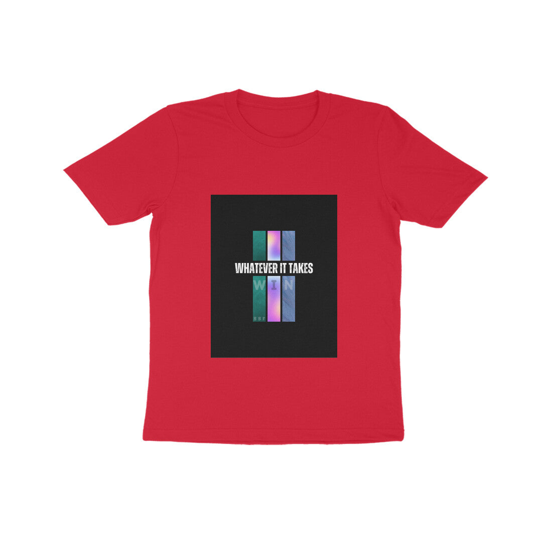 Win Kids round neck short sleeves cotton T-shirt (7-14 years)