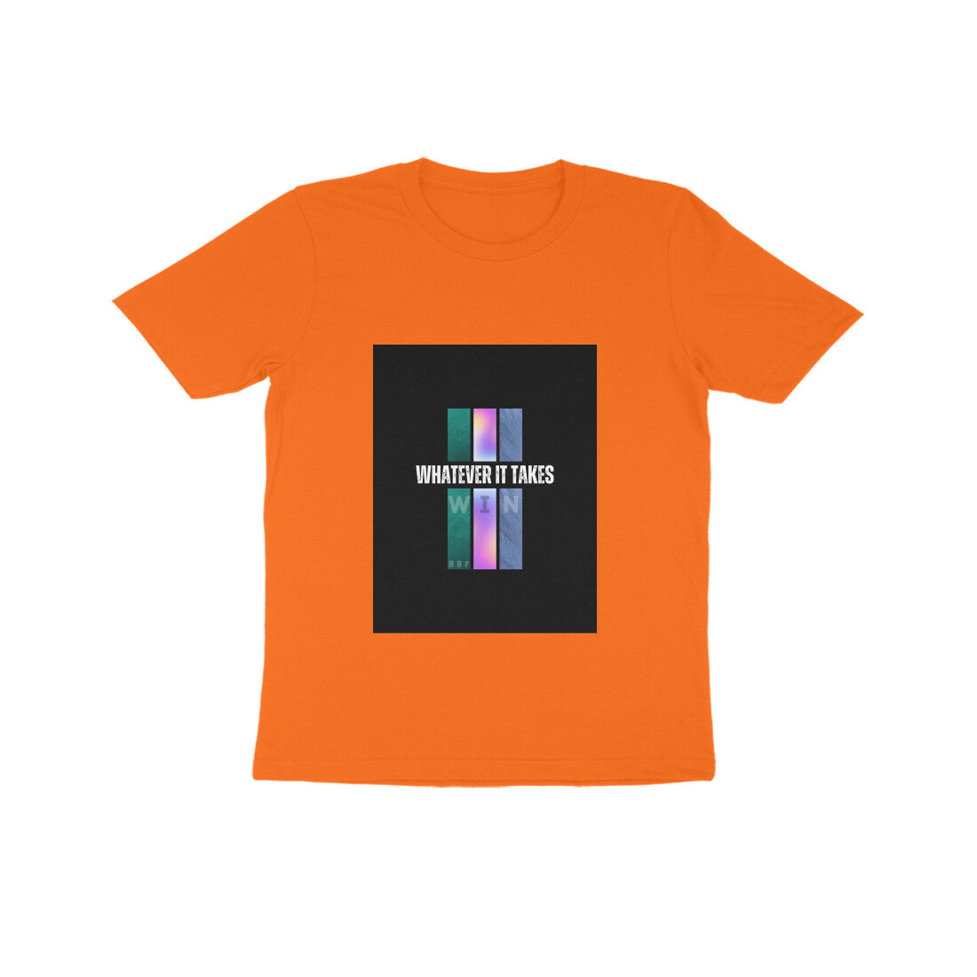 Win Kids round neck short sleeves cotton T-shirt (7-14 years)