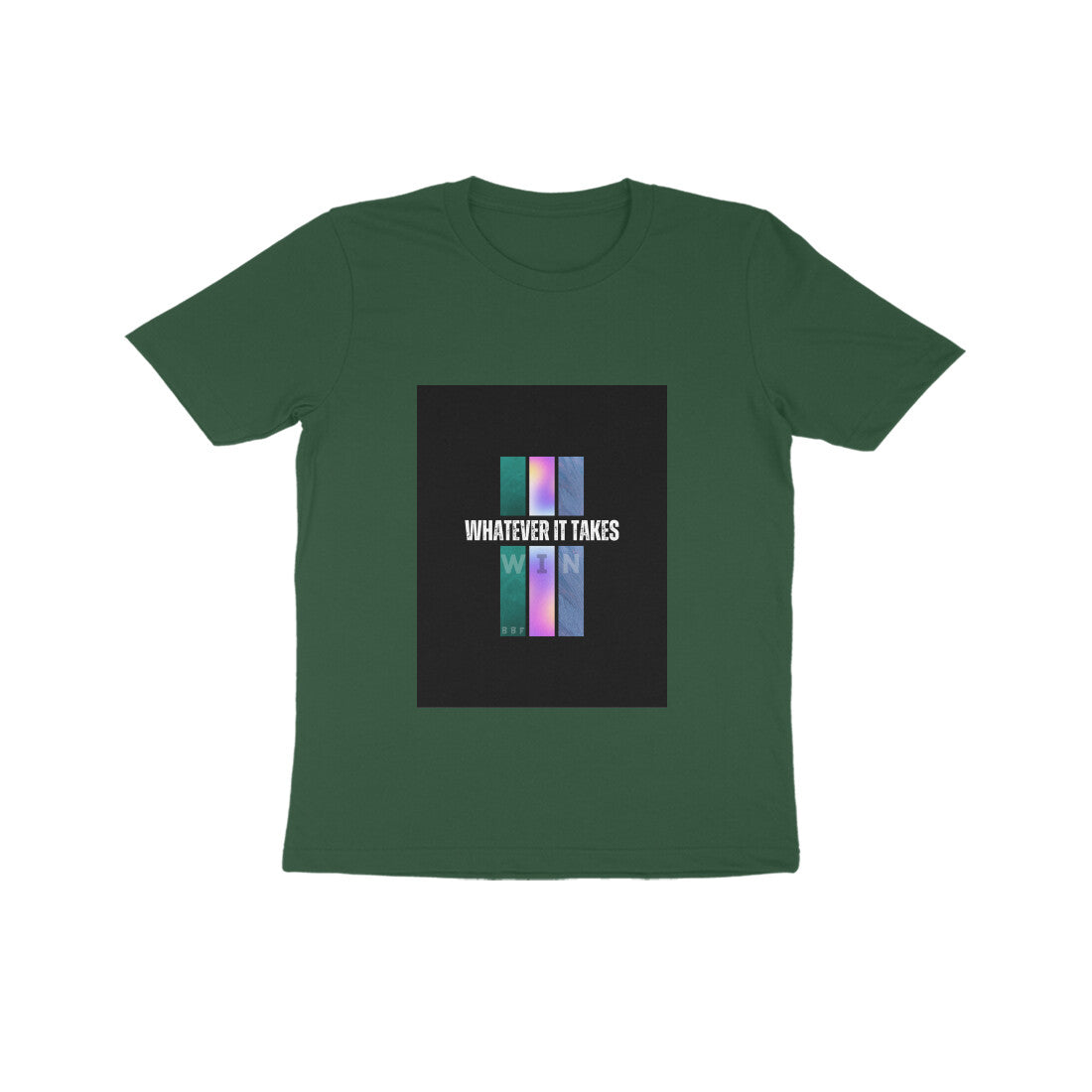Win Kids round neck short sleeves cotton T-shirt (7-14 years)