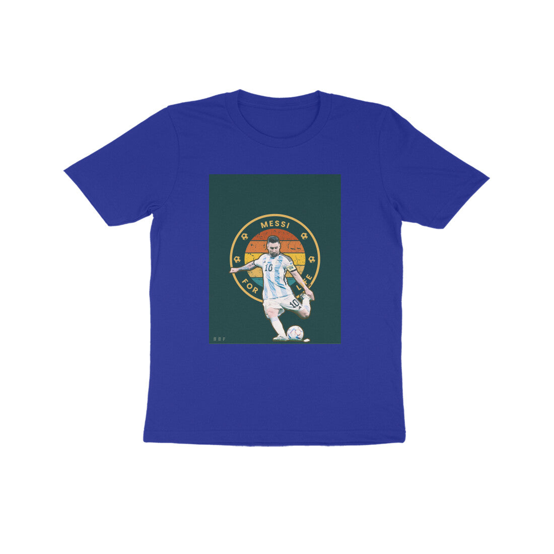 Messi-Kids round neck short sleeves cotton T-shirt (7-14 years)