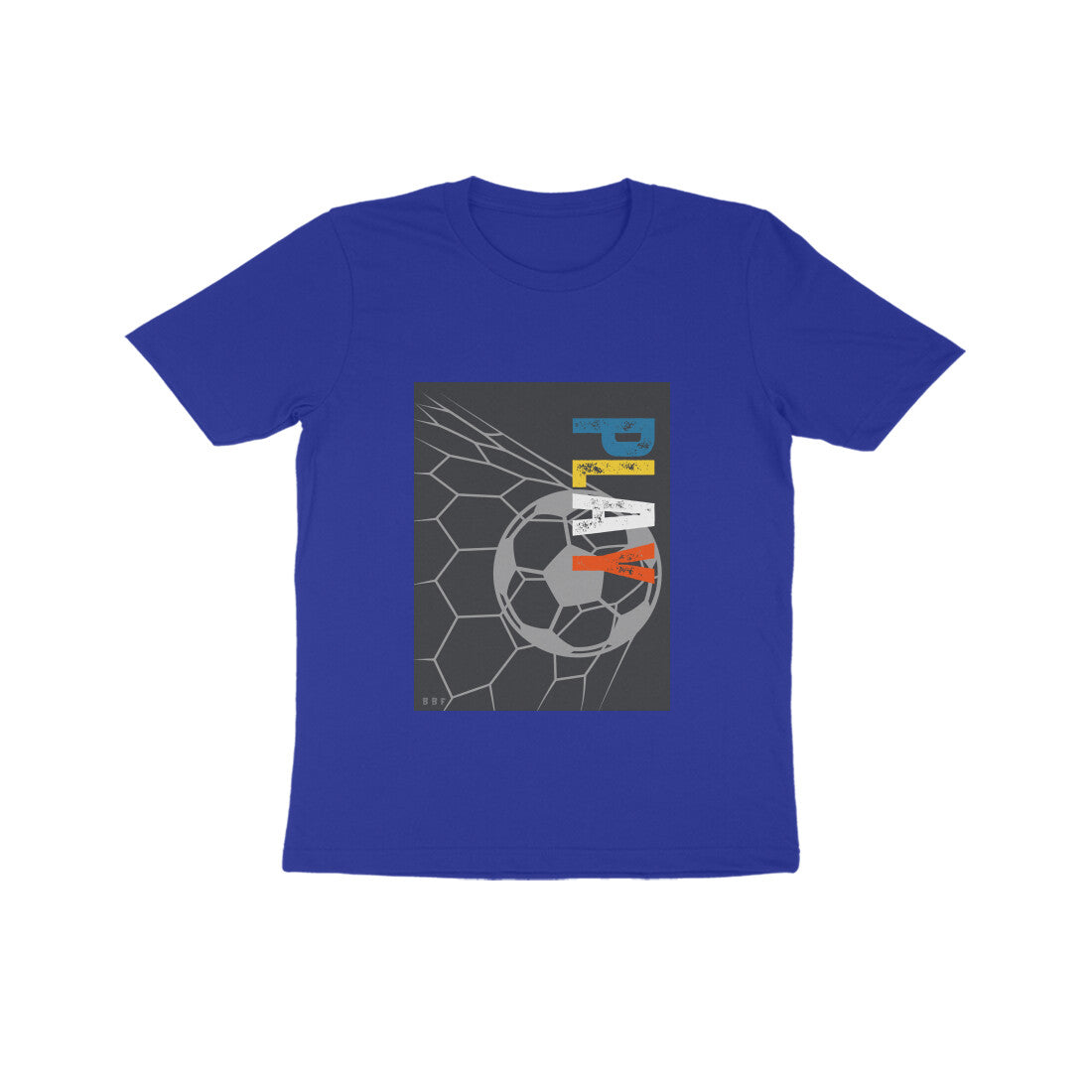 Play Football - Kids round neck short sleeves cotton T-shirt (7-14 years)