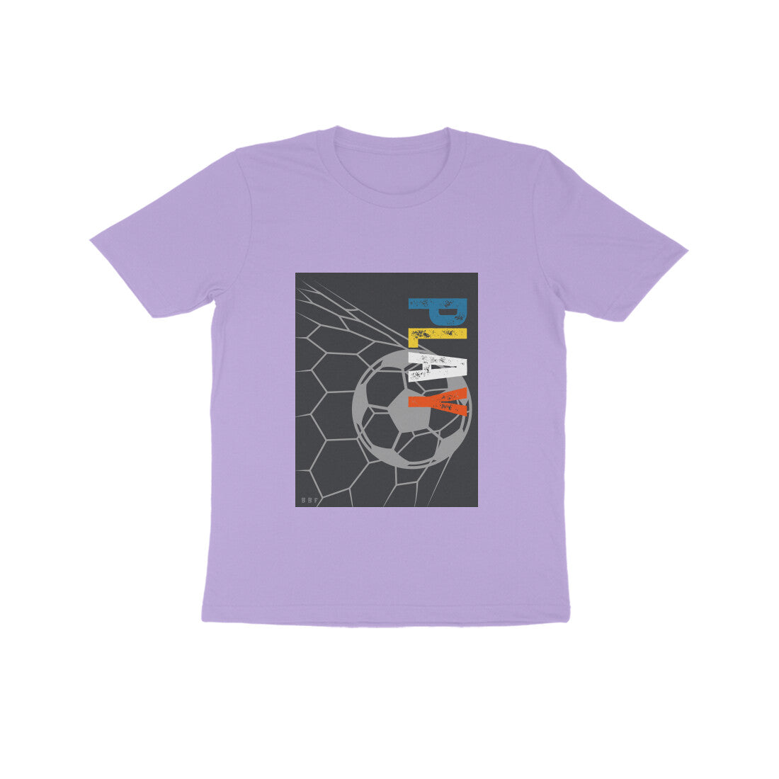 Play Football - Kids round neck short sleeves cotton T-shirt (7-14 years)