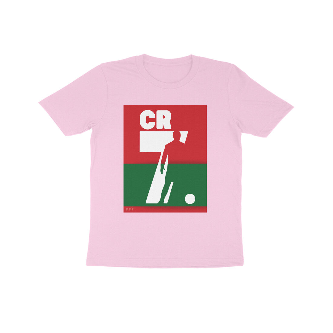 CR-7- Kids round neck short sleeves cotton T-shirt (7-14 years)