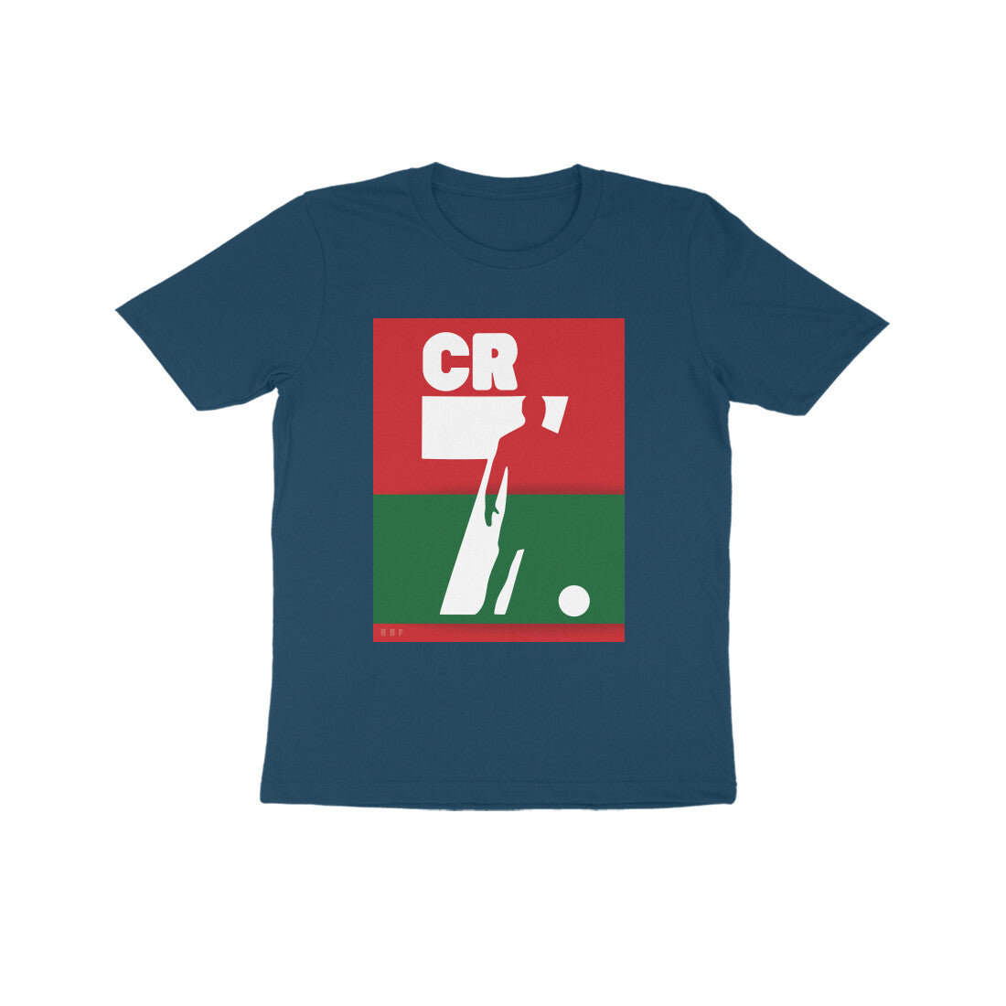 CR-7- Kids round neck short sleeves cotton T-shirt (7-14 years)