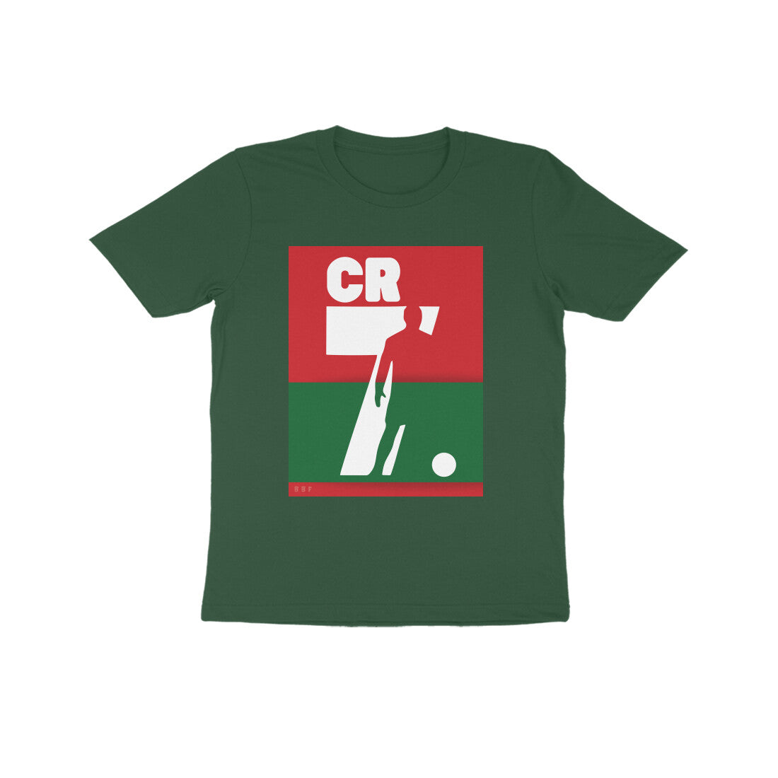CR-7- Kids round neck short sleeves cotton T-shirt (7-14 years)