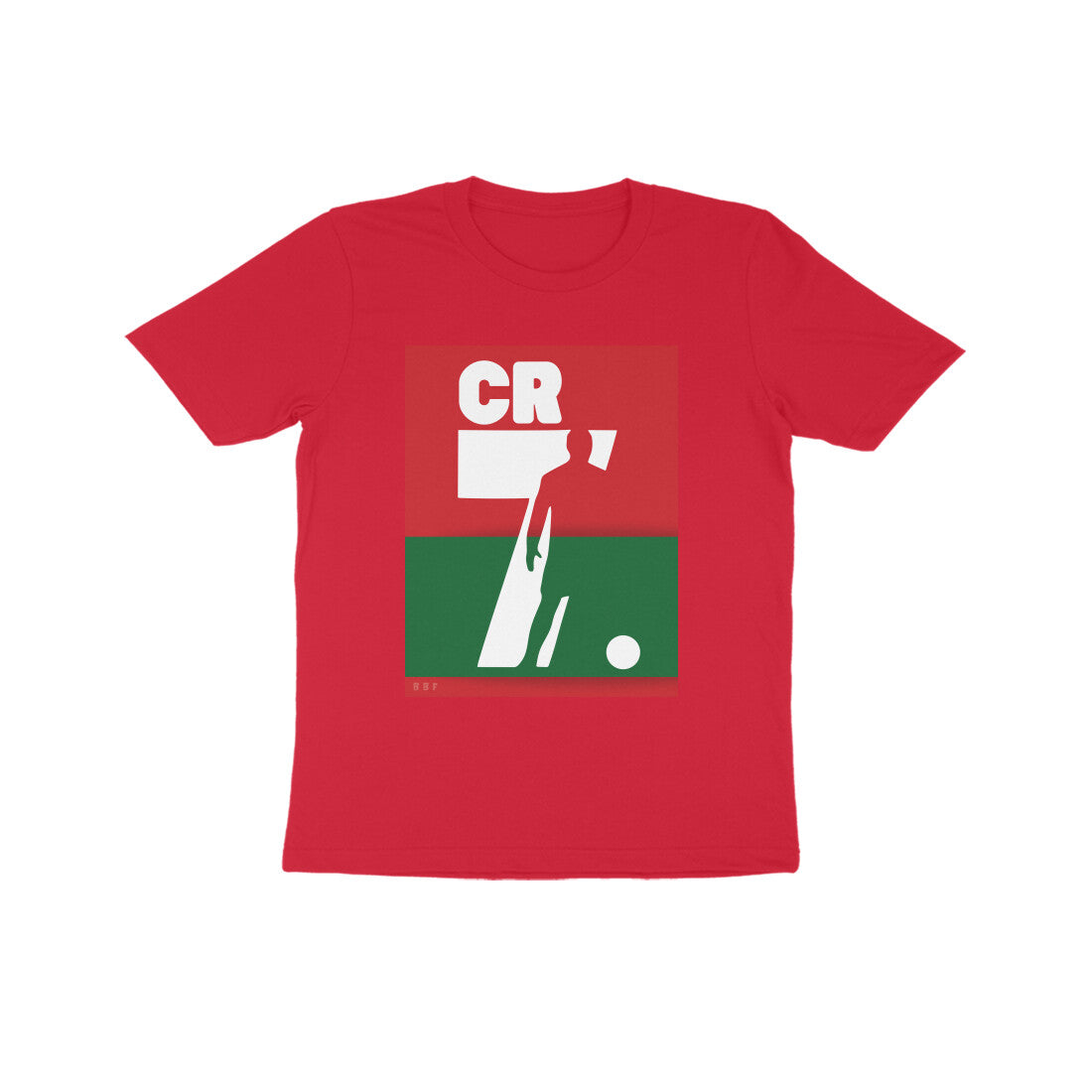 CR-7- Kids round neck short sleeves cotton T-shirt (7-14 years)