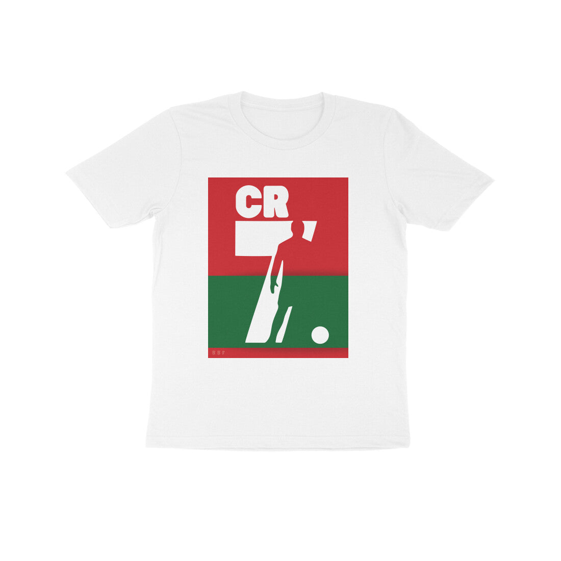 CR-7- Kids round neck short sleeves cotton T-shirt (7-14 years)