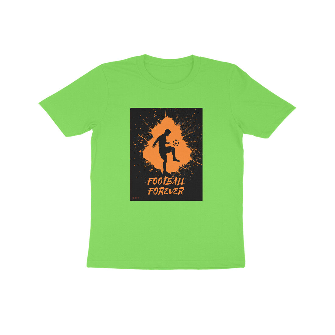 Football Forever- Kids round neck short sleeves cotton T-shirt (7-14 years)