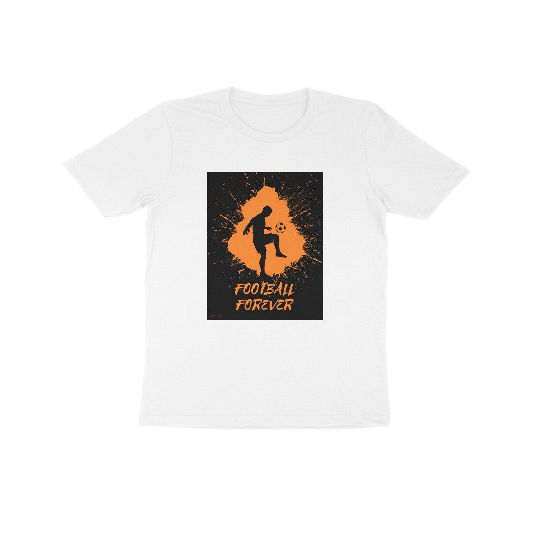 Football Forever- Kids round neck short sleeves cotton T-shirt (7-14 years)