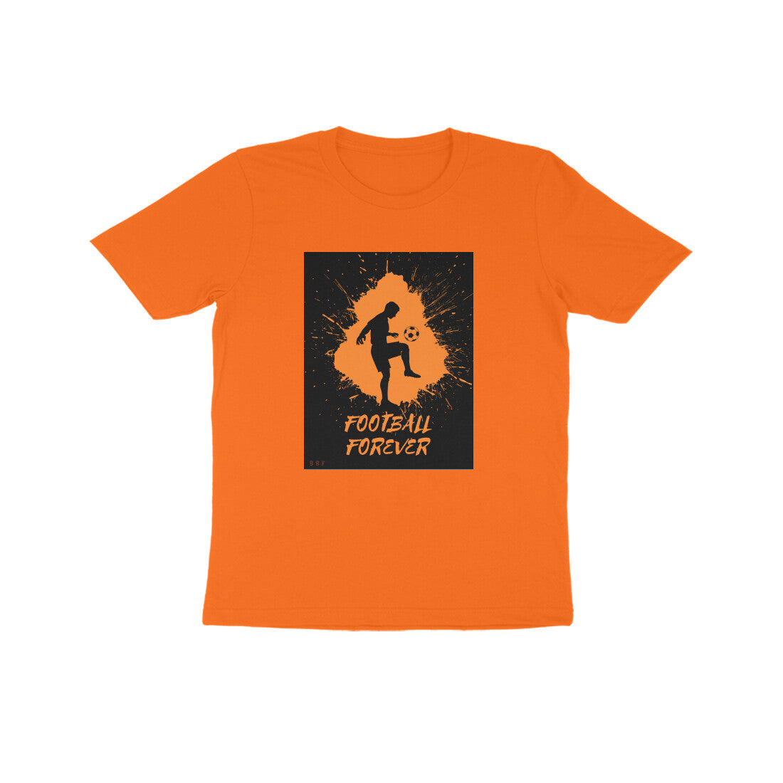 Football Forever- Kids round neck short sleeves cotton T-shirt (7-14 years)