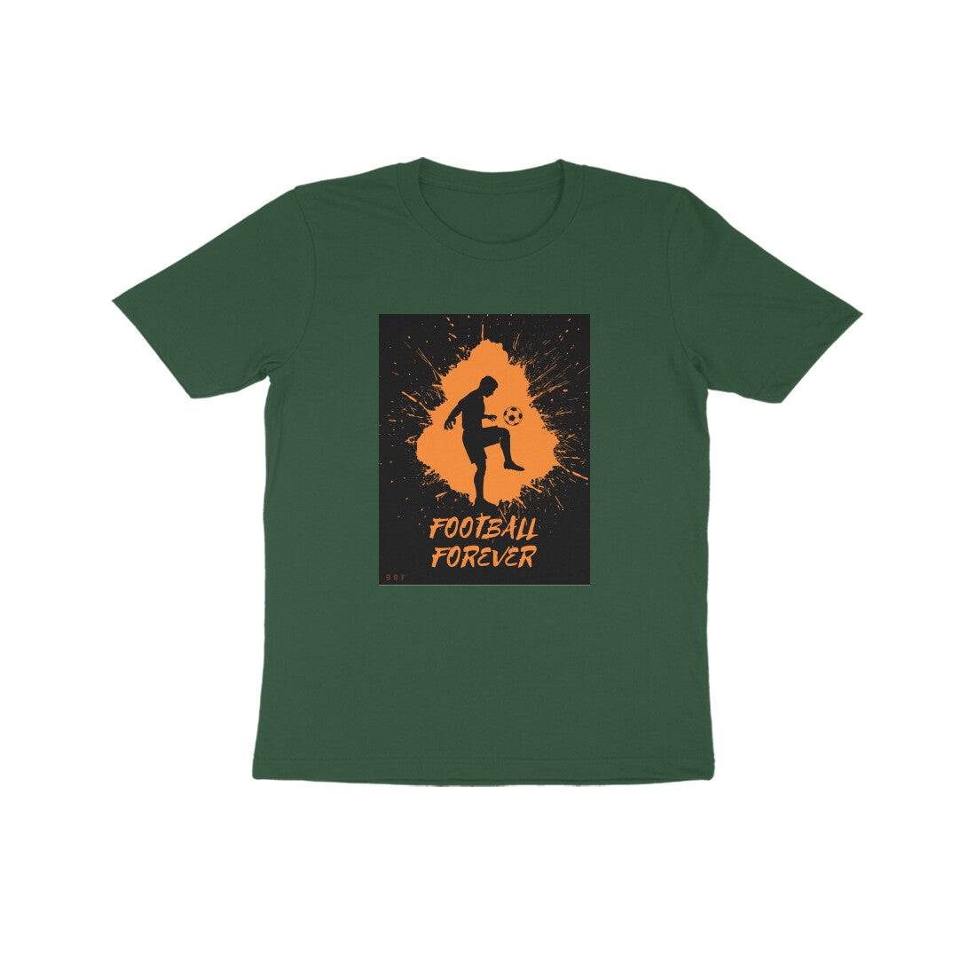 Football Forever- Kids round neck short sleeves cotton T-shirt (7-14 years)