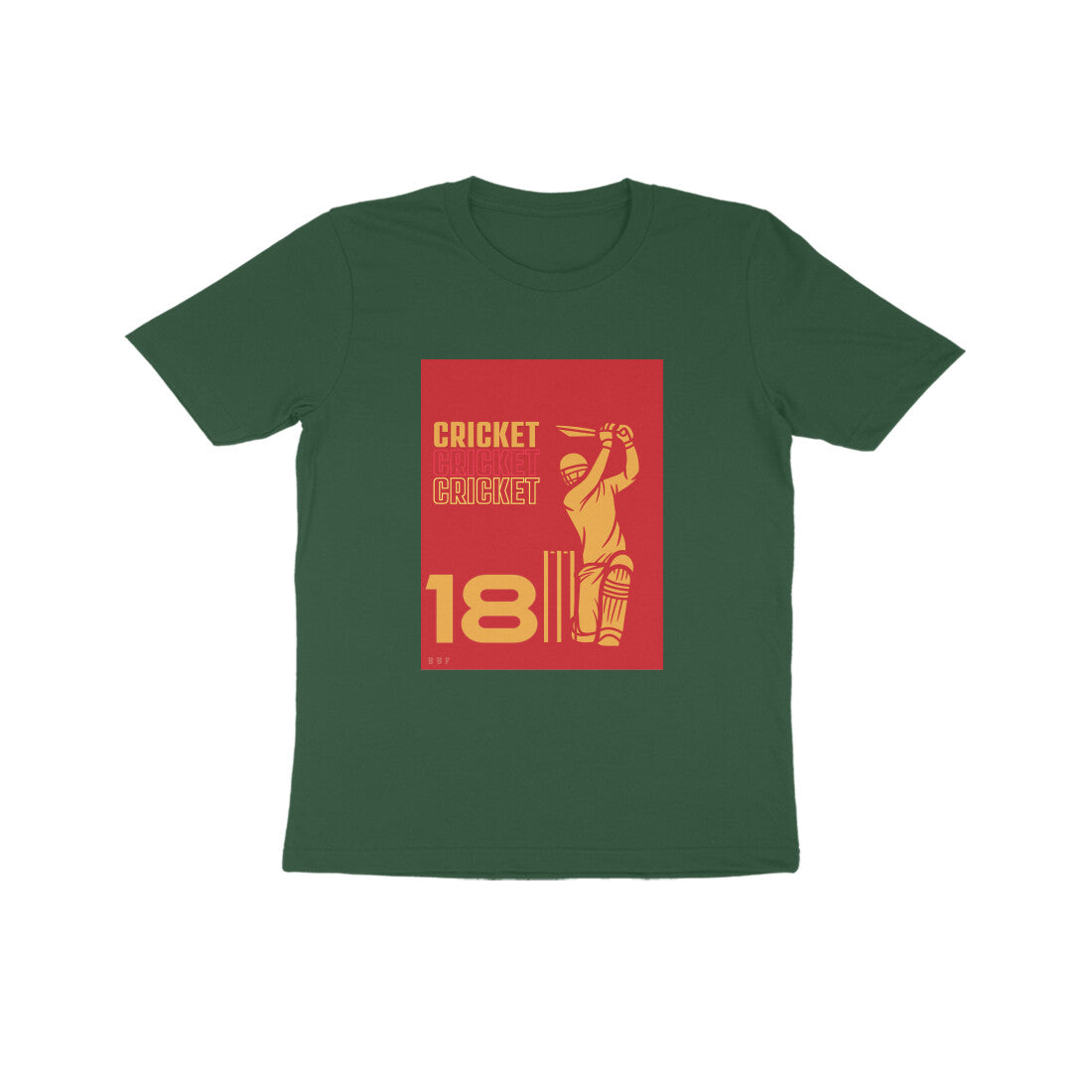 Cricket 18- Kids round neck short sleeves cotton T-shirt (7-14 years)