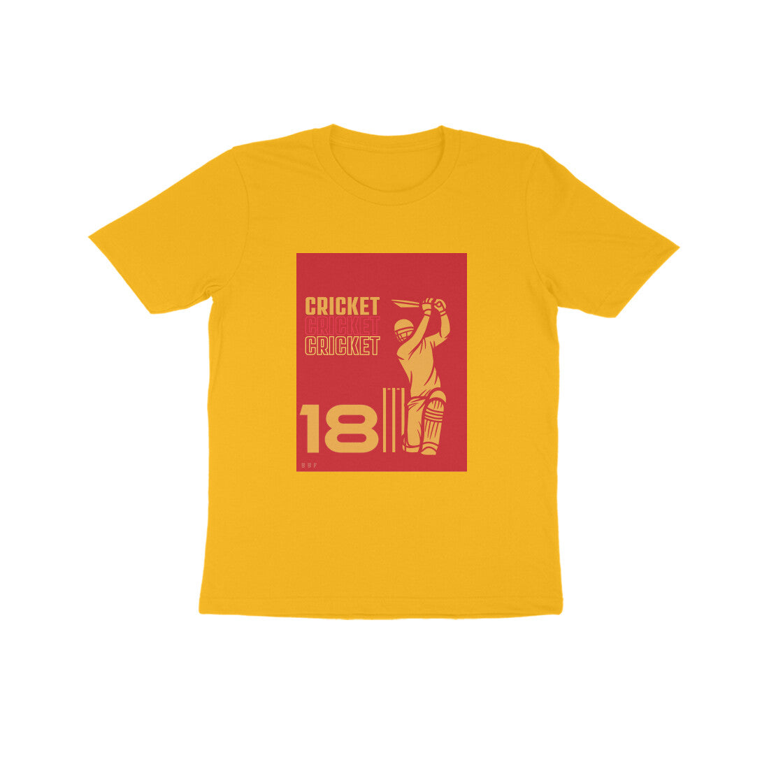 Cricket 18- Kids round neck short sleeves cotton T-shirt (7-14 years)