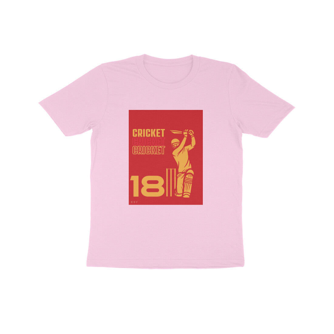 Cricket 18- Kids round neck short sleeves cotton T-shirt (7-14 years)