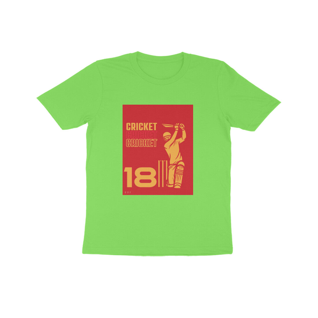 Cricket 18- Kids round neck short sleeves cotton T-shirt (7-14 years)