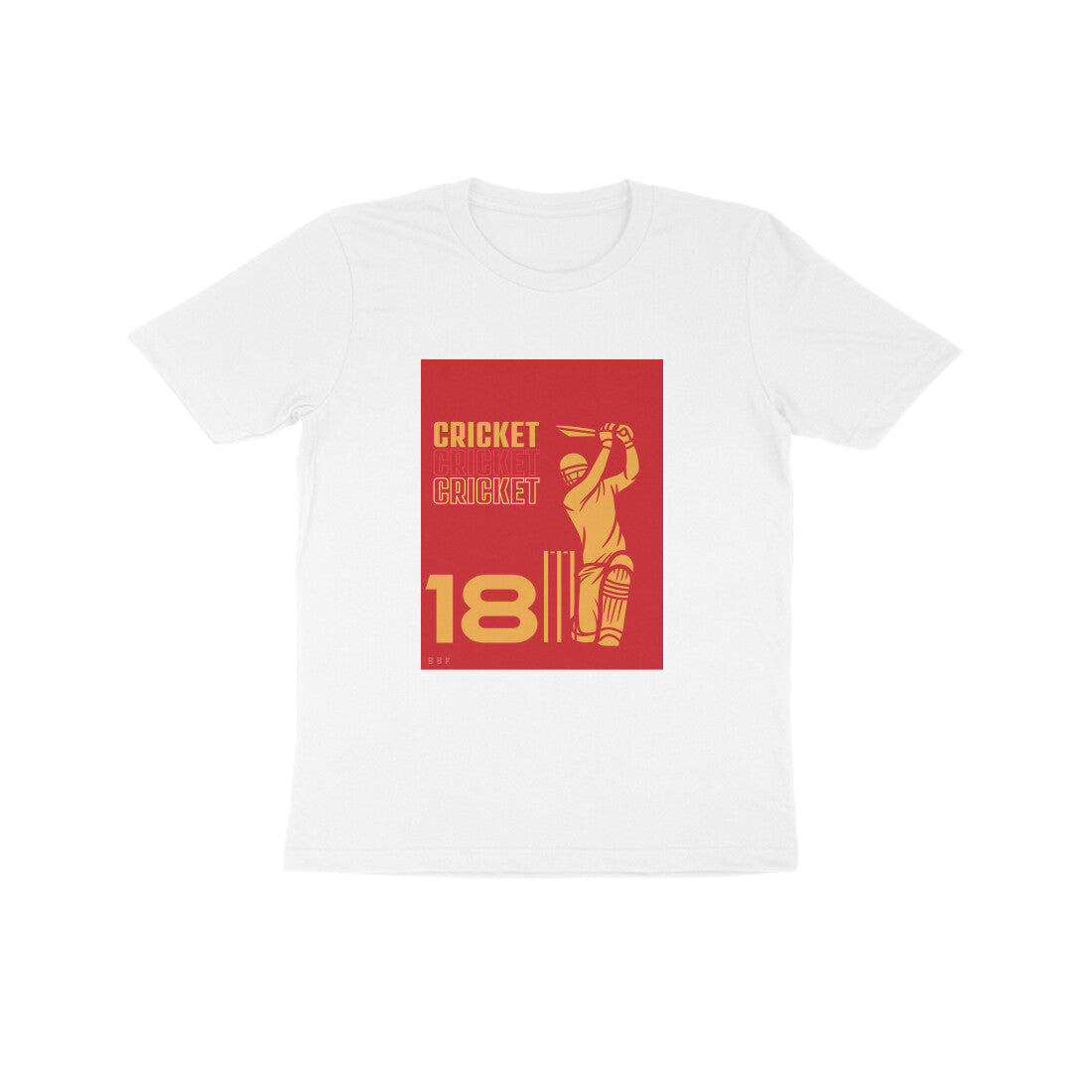 Cricket 18- Kids round neck short sleeves cotton T-shirt (7-14 years)