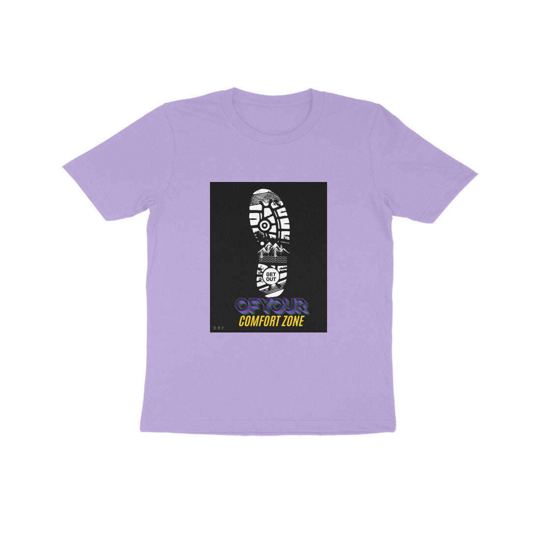 Step Out- Kids round neck short sleeves cotton T-shirt (7-14 years)
