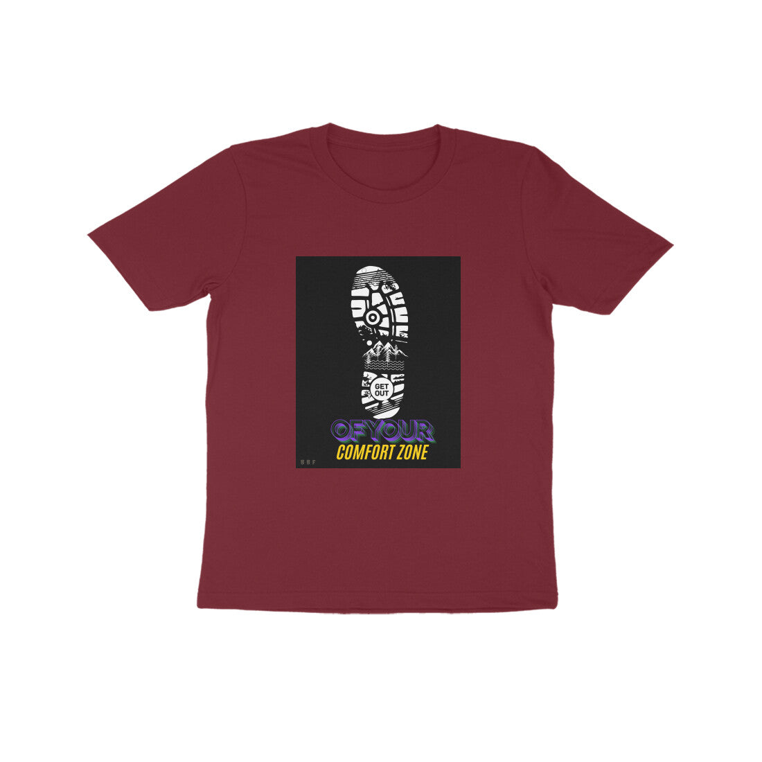 Step Out- Kids round neck short sleeves cotton T-shirt (7-14 years)