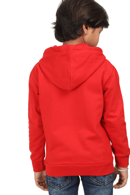 CR7 Football- Kids printed hooded sweatshirt