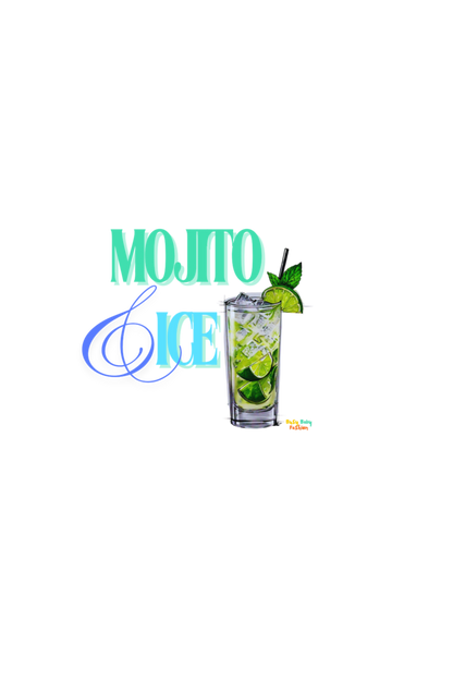 Mojito and Ice- Round neck short sleeves T-shirt girls