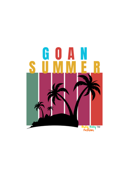 Goan Summer- Round neck short sleeves T-shirt Boys