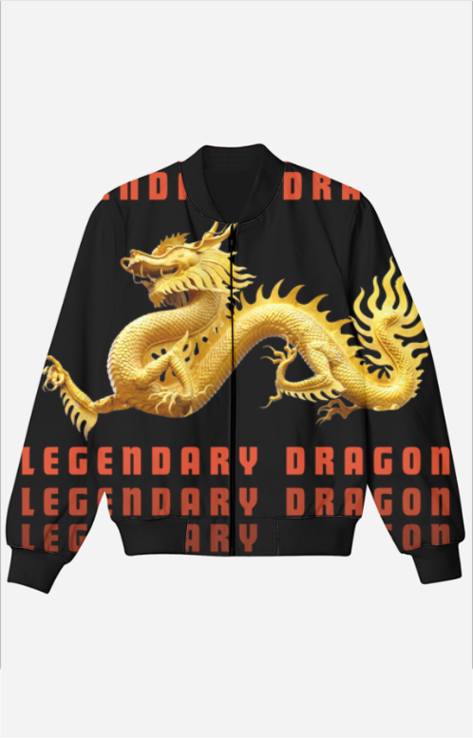 Legendary Dragon- Kids Zipper jacket