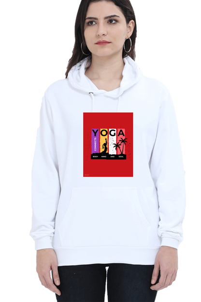 Yoga-Women premium hooded sweatshirts