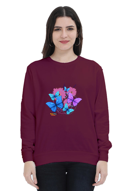 Butterfly- Women premium sweatshirts