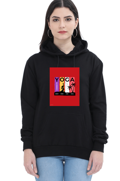 Yoga-Women premium hooded sweatshirts