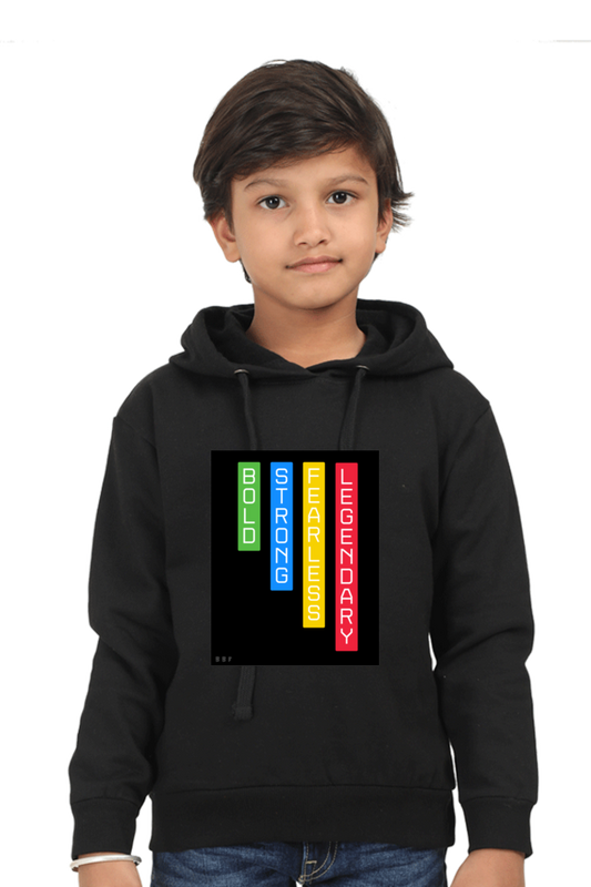 Legendary -Kids Printed Hooded Sweatshirt