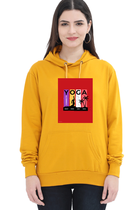 Yoga-Women premium hooded sweatshirts