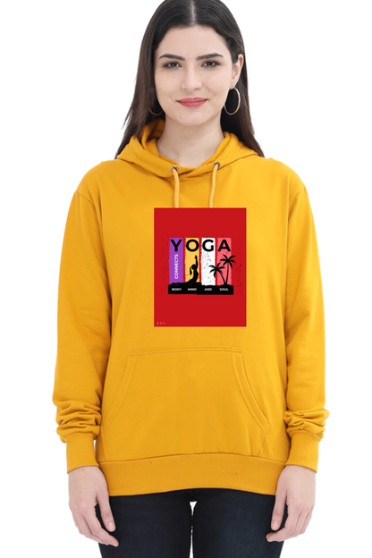 Yoga-Women premium hooded sweatshirts