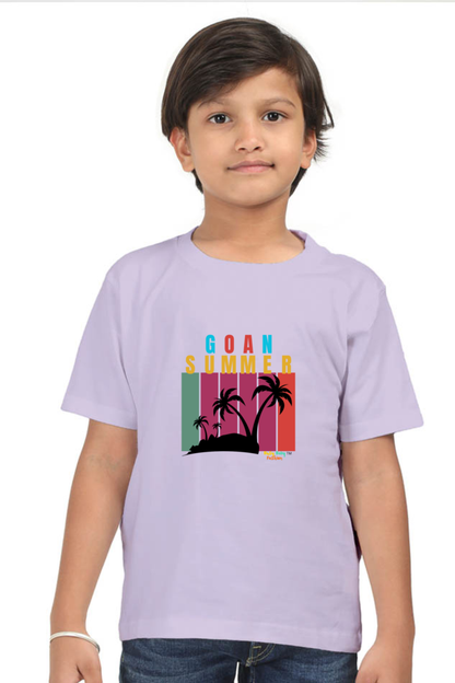 Goan Summer- Round neck short sleeves T-shirt Boys