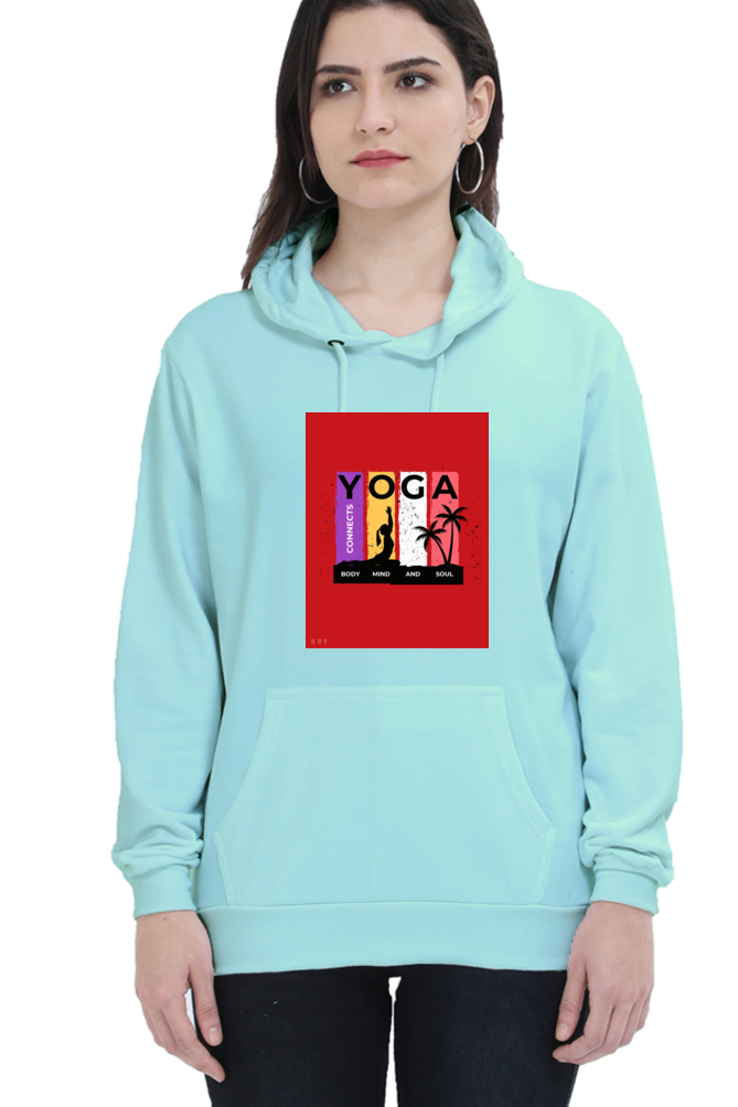 Yoga-Women premium hooded sweatshirts