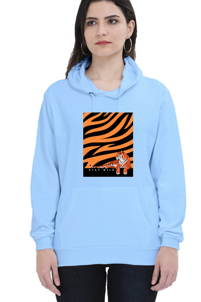 Stay Wild- Women premium hooded sweatshirts